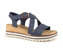 Akebie - Sandales à talon compensé pour femmes