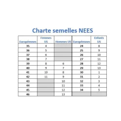 Aloha - Semelle confortable en coton pur pour enfants