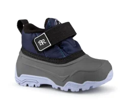 Angilaaq duckie - Bottillons doublés Blue Rocky pour petits enfants