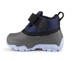 Angilaaq duckie - Bottillons doublés Blue Rocky pour petits enfants