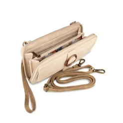 Asplenium - Portefeuille avec bandoulière Alberto pour femmes