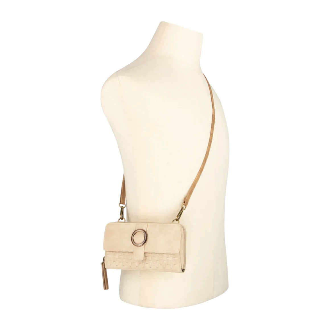 Asplenium - Portefeuille avec bandoulière Alberto pour femmes