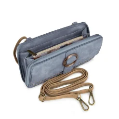 Asplenium - Portefeuille avec bandoulière Alberto pour femmes