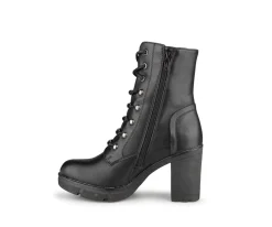 Banana - Bottes noires à talons hauts Alberto pour femmes