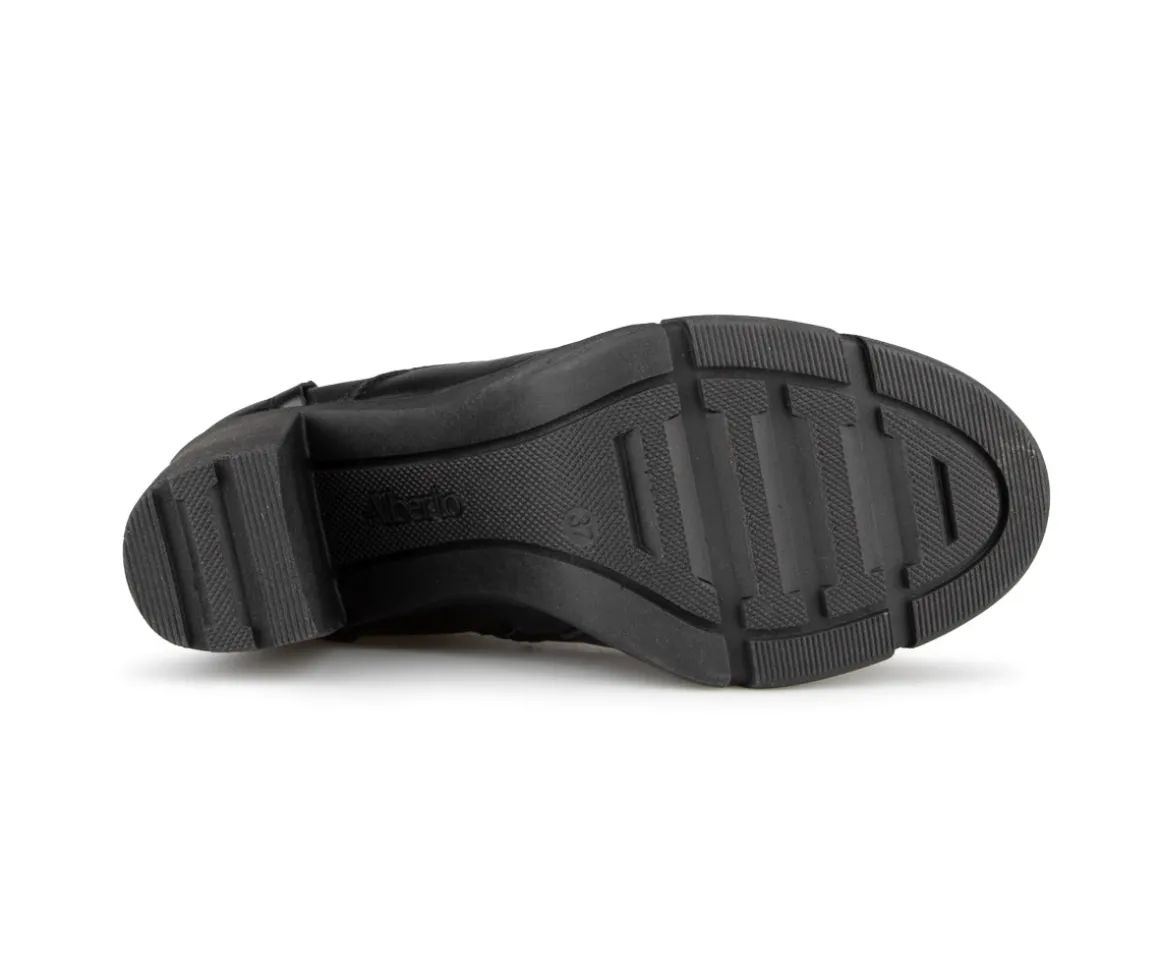 Banana - Bottes noires à talons hauts Alberto pour femmes