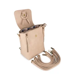 Beata - Sac à dos en cuir synthétique Alberto pour femmes