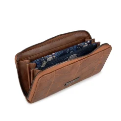 BESHA - Portefeuille en cuir synthétique Alberto pour femmes