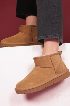 Bottes courtes en suède Alberto pour femmes - GHANA