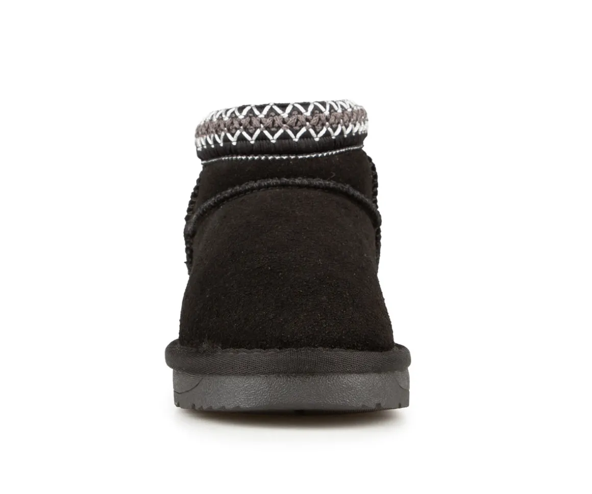 Bottes de neige basses en suède Alberto pour filles - SQUAD