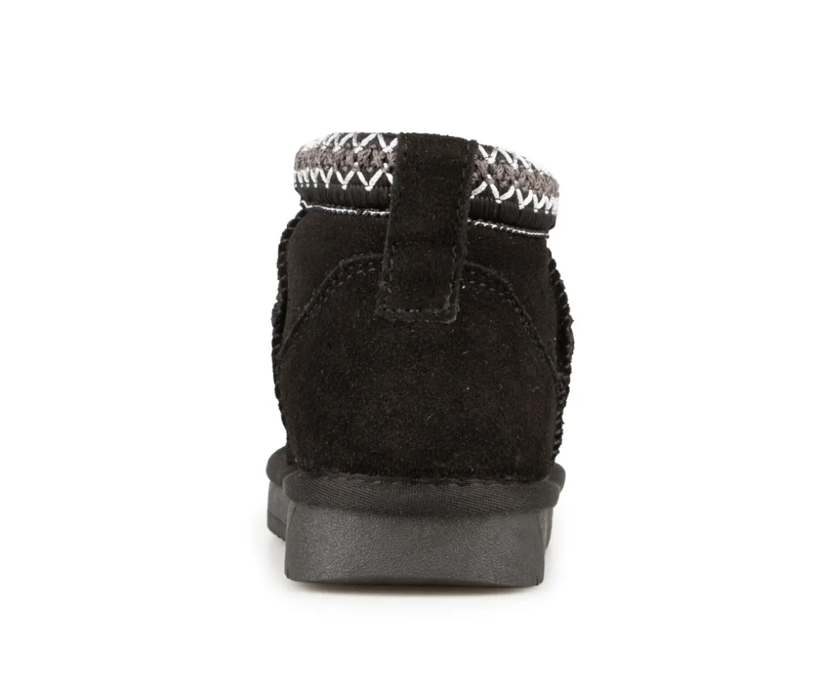 Bottes de neige basses en suède Alberto pour filles - SQUAD