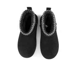 Bottes de neige basses en suède Alberto pour filles - SQUAD