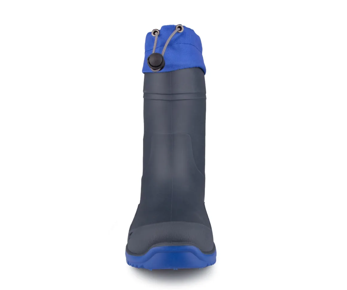 Bottes de pluie avec collet Blue Rocky pour enfants - Fraser