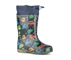 Bottes de pluie Blue Rocky garçons avec lumières – JOOKIBA