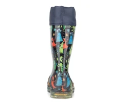 Bottes de pluie Blue Rocky garçons avec lumières – JOOKIBA
