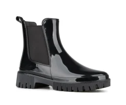 Bottes de pluie brillantes Alberto pour femmes - FANDOM