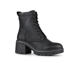 Bottillons à talon bloc Alberto pour femmes - WOIXIE