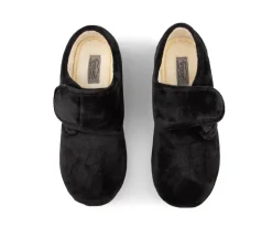 Bravo - Pantoufles noires comfortcare pour hommes