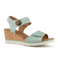 Carambole - Sandales à talon compensé Alberto pour femmes