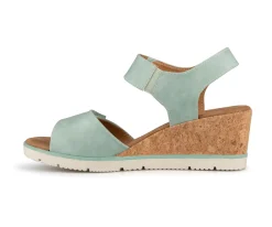 Carambole - Sandales à talon compensé Alberto pour femmes
