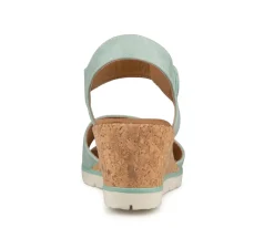 Carambole - Sandales à talon compensé Alberto pour femmes