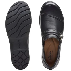 Chaussures en cuir Clarks pour femmes - Carleigh pearl