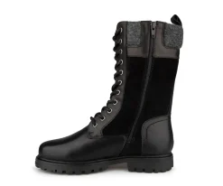 CIDER - Bottes d'hiver lacées et crampons Manathan pour femmes