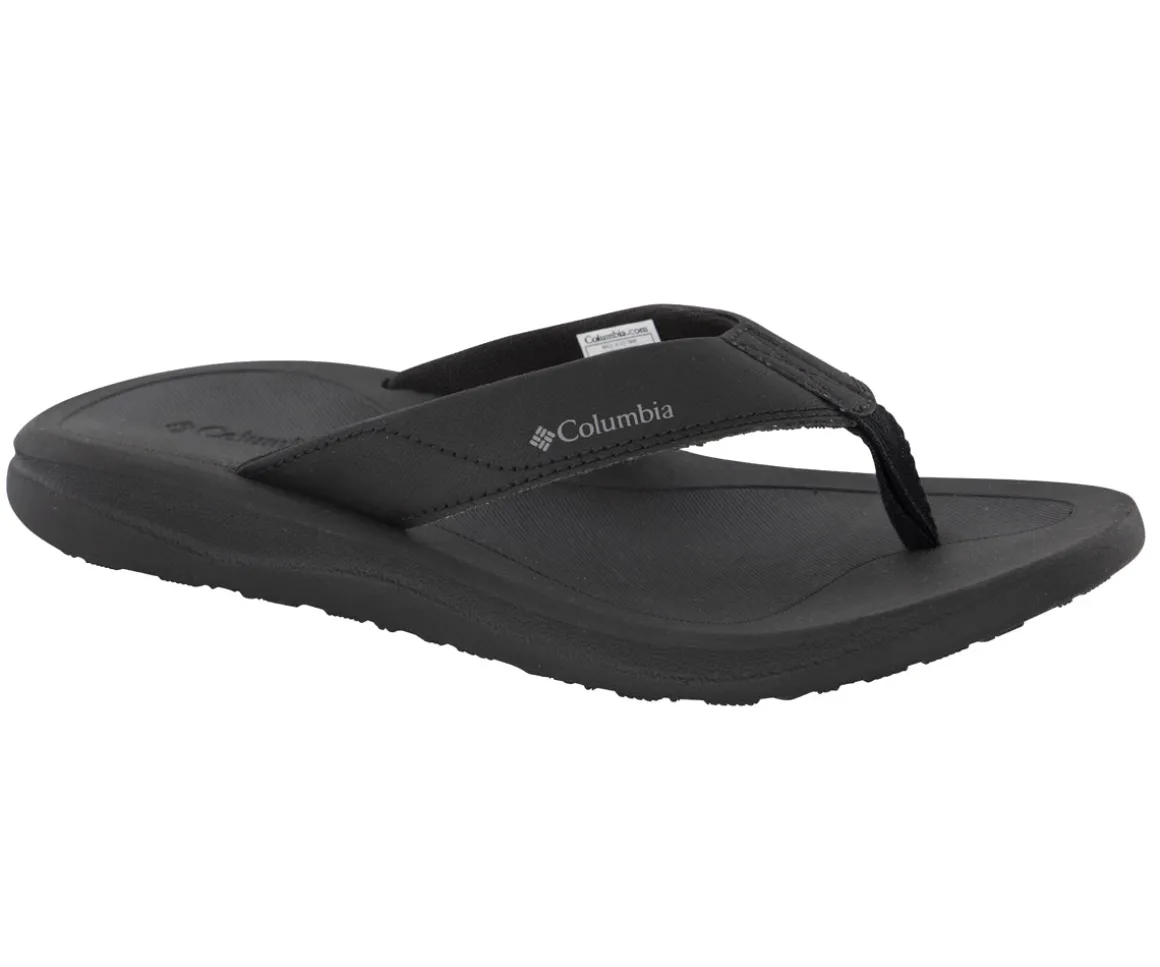 Columbia Flip - Sandales thong noires pour hommes