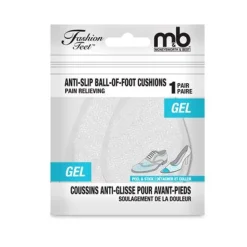 Coussin antidérapant avant pied - Apporte un soutien et un confort