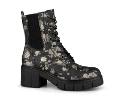 Cupcake - Bottes d'automne à talon Alberto pour femmes