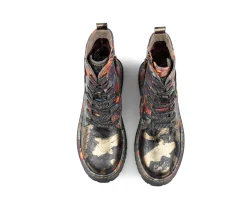 DANICKA - Bottillons courts à talon plat Laura Vita pour femmes