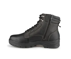 FAGO - Bottes d'hiver lacées 7po crampons pivotants Manathan pour hommes