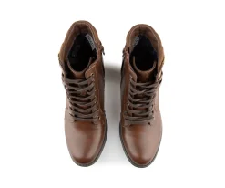 FIDJI -  Bottillons courts à talon carré Alberto pour femmes