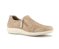 Flâneurs en cuir synthétique Ultime Confort pour femmes - Goldfinch