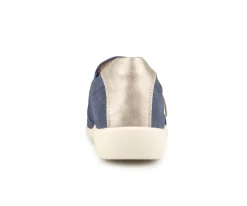 Flâneurs en cuir synthétique Ultime Confort pour femmes - Goldfinch