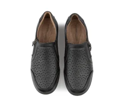 Flâneurs en cuir synthétique Ultime Confort pour femmes - Goldfinch