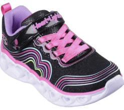 Heart light - Chaussures lumineuses Skechers pour filles