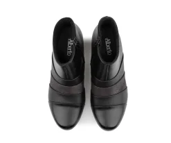 HERMIONNE - Bottillons courts à talon moyen Alberto pour femmes