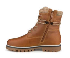 HYSOPE - Bottillons d'hiver lacés et crampons Manathan femmes