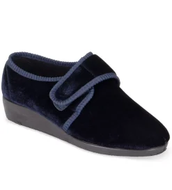 Javanessa - Pantoufles à velcro Comfortcare pour femmes