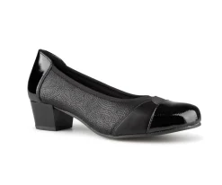 JUNAULIE - Escarpins à talon carré Alberto pour femmes