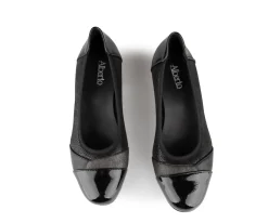 JUNAULIE - Escarpins à talon carré Alberto pour femmes