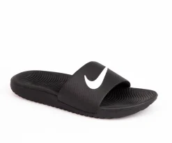 Kawa - Sandales noires Nike pour enfants juniors