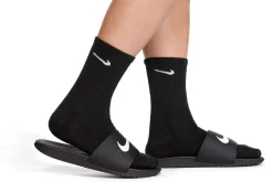 Kawa - Sandales noires Nike pour enfants juniors