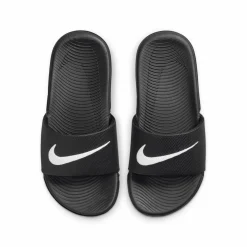 Kawa - Sandales noires Nike pour enfants juniors