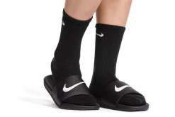 Kawa - Sandales noires Nike pour enfants juniors