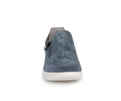 Kayla zip slip on - Flâneurs en cuir Imac pour femmes