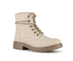 LAZALEEE - Bottes courtes à talon plat Alberto pour femmes