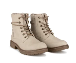 LAZALEEE - Bottes courtes à talon plat Alberto pour femmes