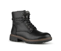 LAZALEEE - Bottes courtes à talon plat Alberto pour femmes