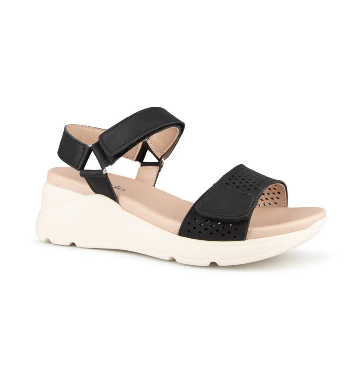 Macadamia - Sandales à talon compensé Alberto pour femmes